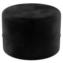 Puff Oxford Preto 62 cm