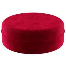 Puff Oxford Vermelho 82 cm