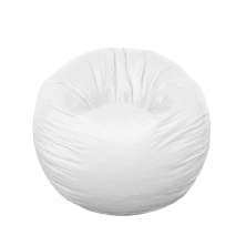 Puff Redondo Branco