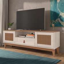 Rack Amore Off White e Noce 160 cm