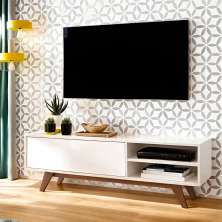 Rack Bacoa Branco 125 cm
