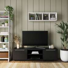 Rack Juan Preto 180 cm
