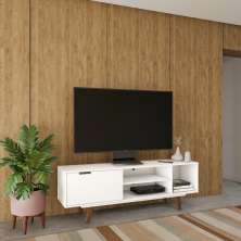 Rack Lubbock Branco 162 cm