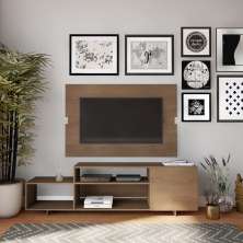 Rack com Painel para TV até 45 Polegadas Antonieta Carvalho 180 cm