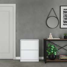 Sapateira Leonardo 2 Portas Branco