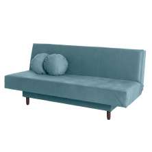 Sofá-Cama Casal 3 Lugares Jimmy Suede Suculenta