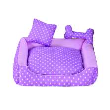 Cama Pet Extra Grande Onix 70cm x 70cm x 15cm Mila Com Almofadas Decorativa