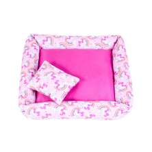 Cama Pet Pequena Simples Top 40cm x 40cm x 15cm Unirosa Com Almofada Decorativa