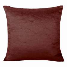 Capa de Almofada Cetim Amassadinho Tabaco 45cm x 45cm poliéster