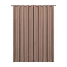 Cortina Blecaute de Tecido Avelã 3,00m x 2,70m 95% de Corta Luz - Ideal para Varão Simples de 2 Metros
