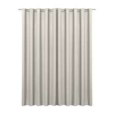 Cortina Blecaute de Tecido Palha 3,00m x 2,70m 95% de Corta Luz - Ideal para Varão Simples de 2 Metros