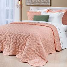 Kit Cobre Leito Rosa Queen Size 200 Fios 100% Algodão 3 Peças 2,60m x 2,40m