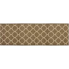 Passadeira de Cozinha 1 Metro x 66cm Decorativa Geométrica Antiderrapante
