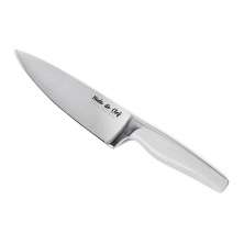 Faca para Churrasco Inox 8" Essencialy Prata e Branca