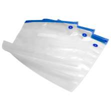 Kit com 10 Sacos Essencialy Transparente 26x34 cm