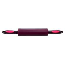 Rolo para Massa em Silicone Elite Roxo 43 cm