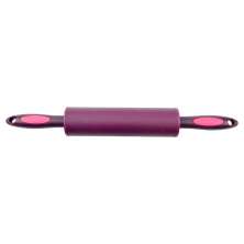 Rolo para Massa em Silicone Elite Roxo 47 cm