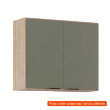 [OUTLET] Armário Aéreo Firenze 2 PT Avena e Menta