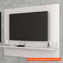 [OUTLET] Painel para TV até 55 Polegadas Topazio Branco