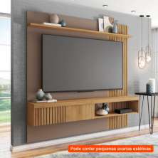 [OUTLET] Painel para TV até 65 Polegadas Jade 1 PT Buriti e Fendi 150 cm