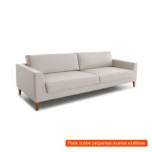 [OUTLET] Sofá 4 Lugares Benjamin Linho Bege 260 cm