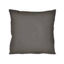 Almofada Quadrada  Rapport Microfibra Cinza Escura 40x40 cm