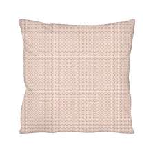 Almofada Quadrada Aquatec Xadrez Branca e Rosa 43x43 cm