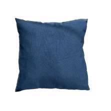 Almofada Quadrada Delicata Azul Marinho 40x40 cm
