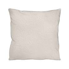Almofada Quadrada Rapport Bouclé Branca 43x43 cm