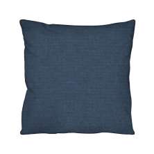 Almofada Quadrada Rapport Lisa Azul Marinho 43x43 cm