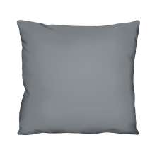 Almofada Quadrada Rapport Microfibra Cinza Clara 40x40 cm