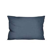 Almofada Retangular Rapport Lisa Azul Marinho 30x50 cm