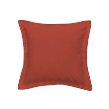 Almofada Solid com Barra 50x50 Ocre Queimado