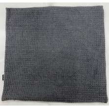 Almofada Waffle Jacquard Chumbo 45x45 cm