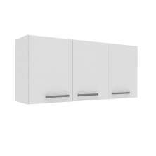 Armário Aéreo Amor Perfeito 3 Portas Branco