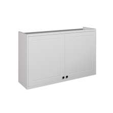 Armário Aéreo Évora 2 Portas Branco Ártico 120 cm