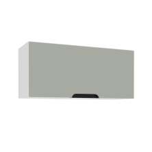 Armário Aéreo Meena 1 Porta Verde e Branco