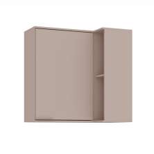 Armário Aéreo de Canto Deseo 1 Porta Fendi
