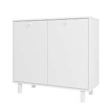 Armário de Escritório Rocci 2 PT Branco