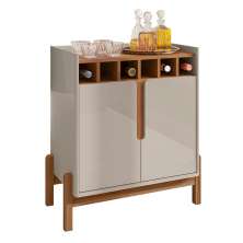 Bar Lizz 2 PT Off White e Cedro