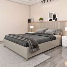 Base para Cama Box Queen Mônaco Off White