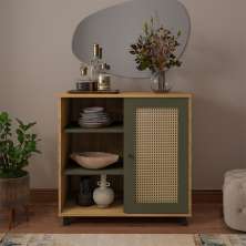 Buffet Charlotte 1 PT Carvalho e Menta