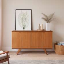 Buffet Olive 4 Portas Natural