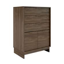 Cômoda Bergen 2 Portas 3 Gavetas Legno