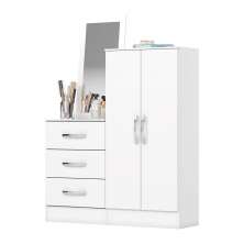 Cômoda Briz 2 Portas 3 Gavetas Branca