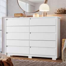 Cômoda Duetto 10 Gavetas Branca
