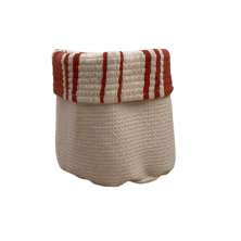 Cachepot Toulon P Terracota e Cru