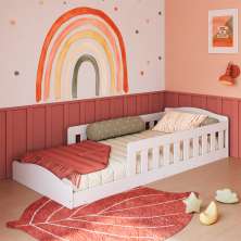 Cama Montessoriana Encanto Branca