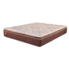 Colchão King Bali Mola Ensacada (26x193x203) Bege e Marrom