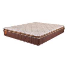 Colchão King Bali Mola Ensacada (28x193x203) Bege e Marrom